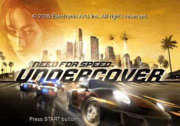 Need for Speed - Undercover (Japan) screen shot title